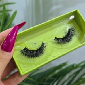 Eyelashes with glue Green-box