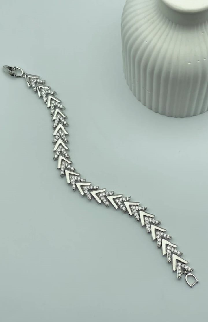 Chevron Pattern Bracelet